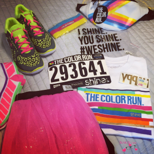 Living My Happy | The Color Run SHINE Tour | TheMrsTee.com