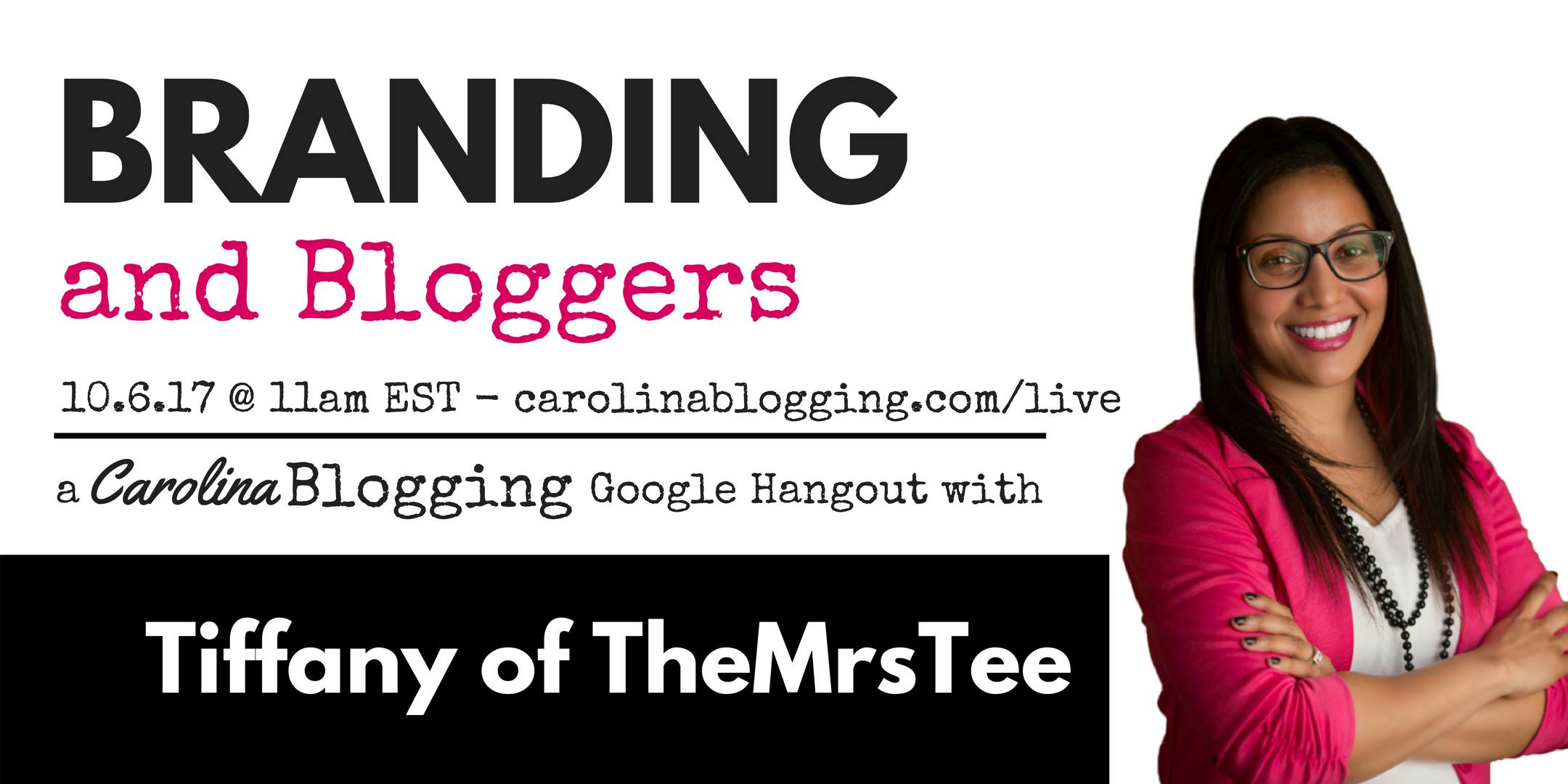 Branding & Blogging Google LIVE Carolina Blogging