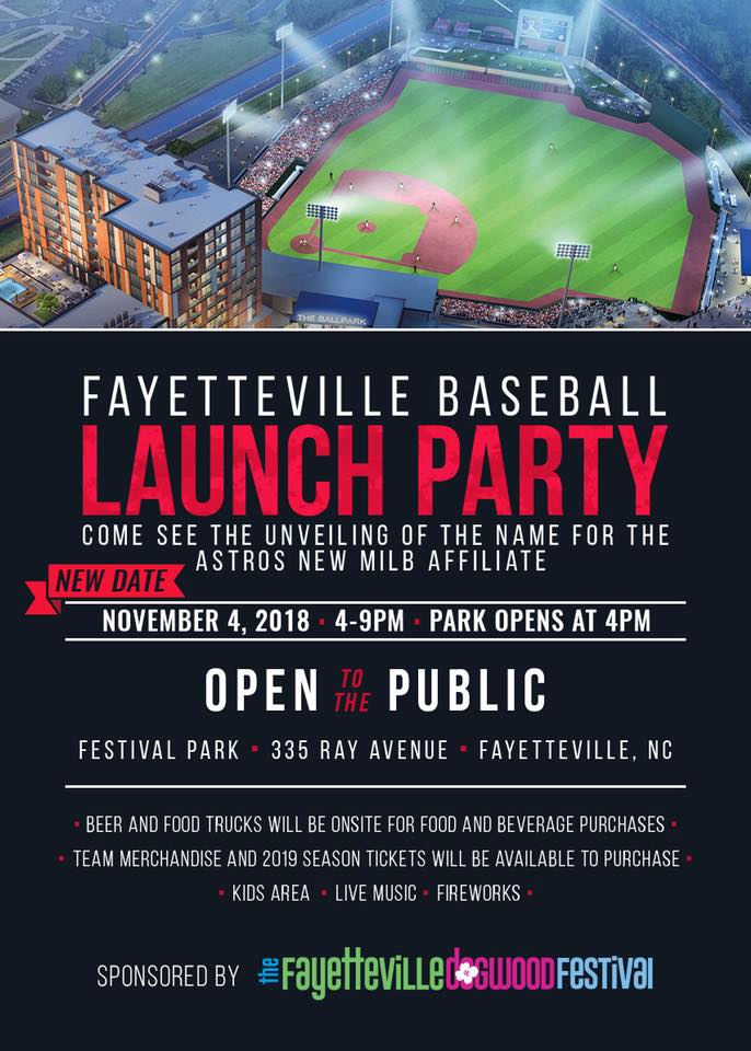 Fayetteville Baseball Launch Party | TheMrsTee.com